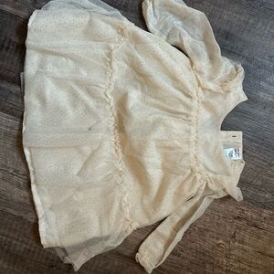 Carter's Gold Polka Dot Dress